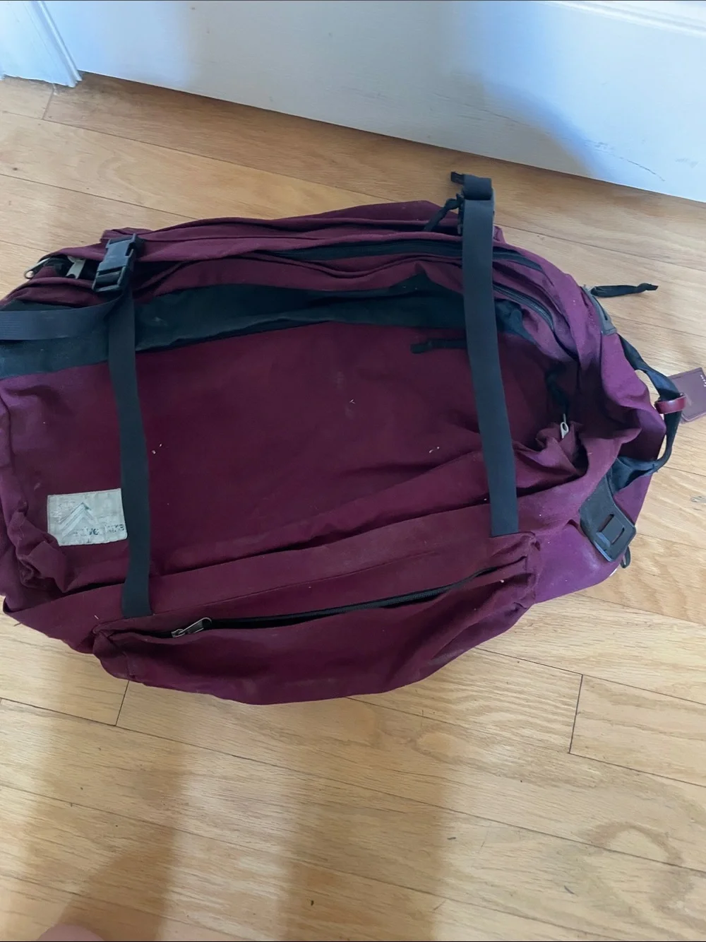 Vintage Hartmann Canvas Travel Backpack